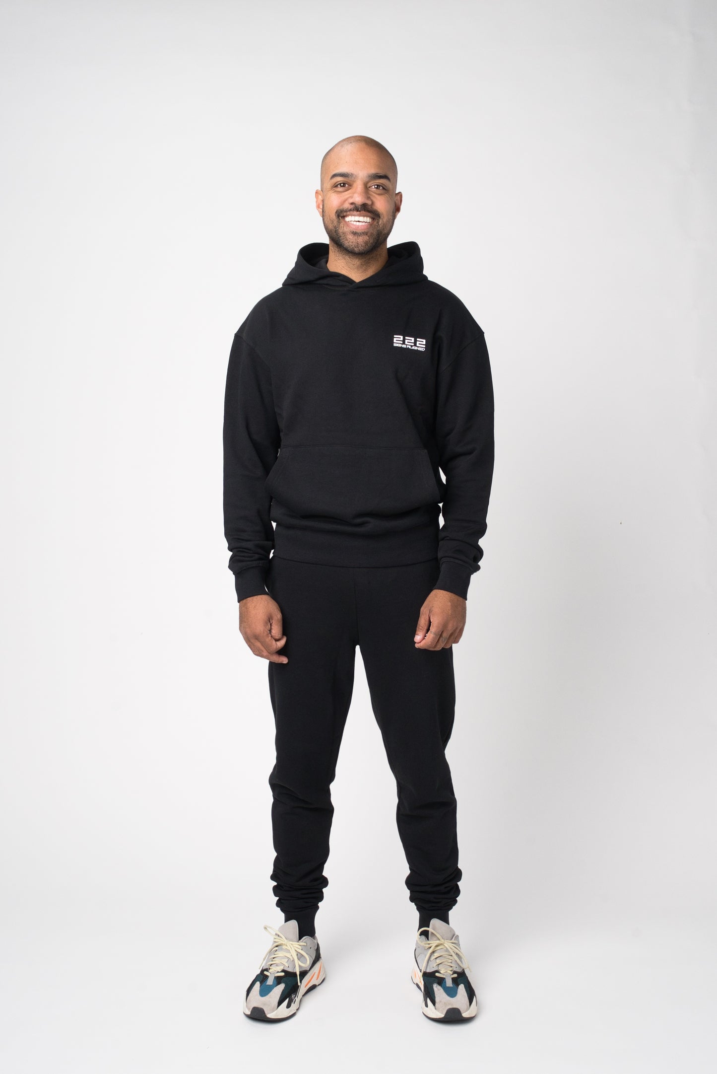 Hoodie & Broek (compleet) zwart