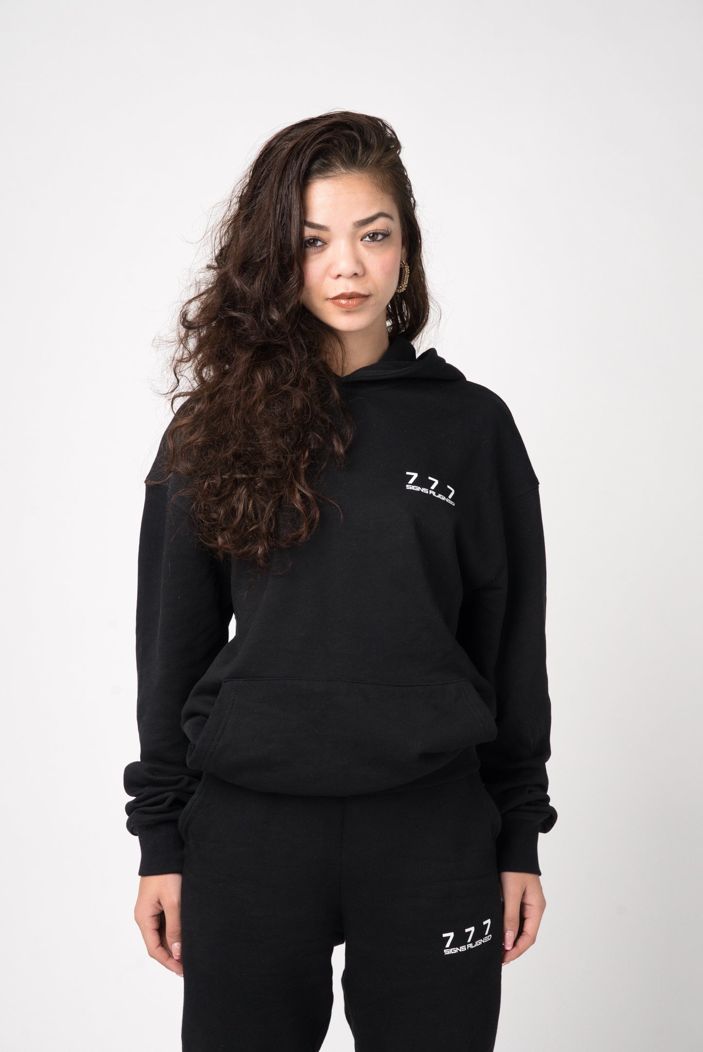 Hoodie & Broek (compleet) zwart