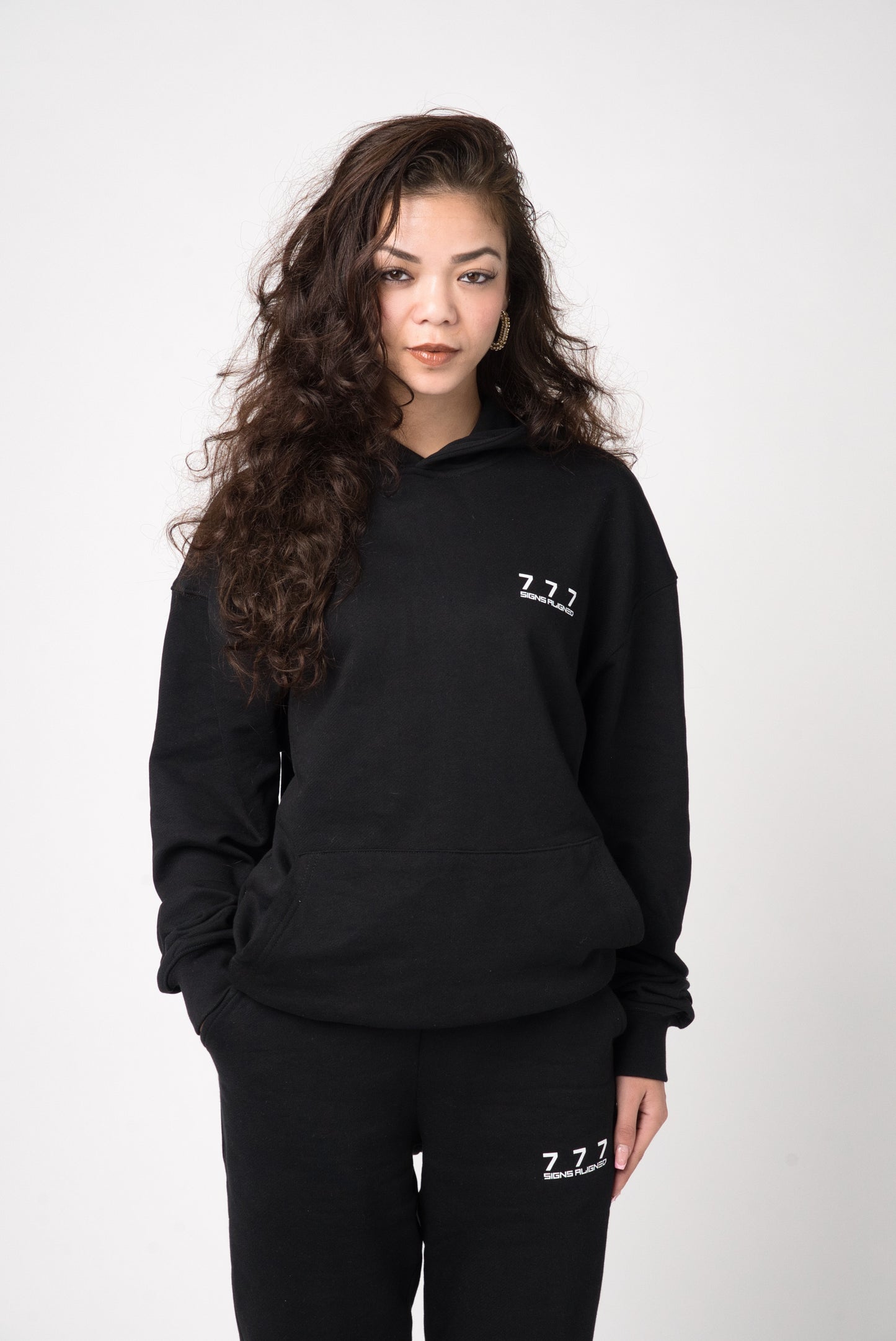 Hoodie & Broek (compleet) zwart