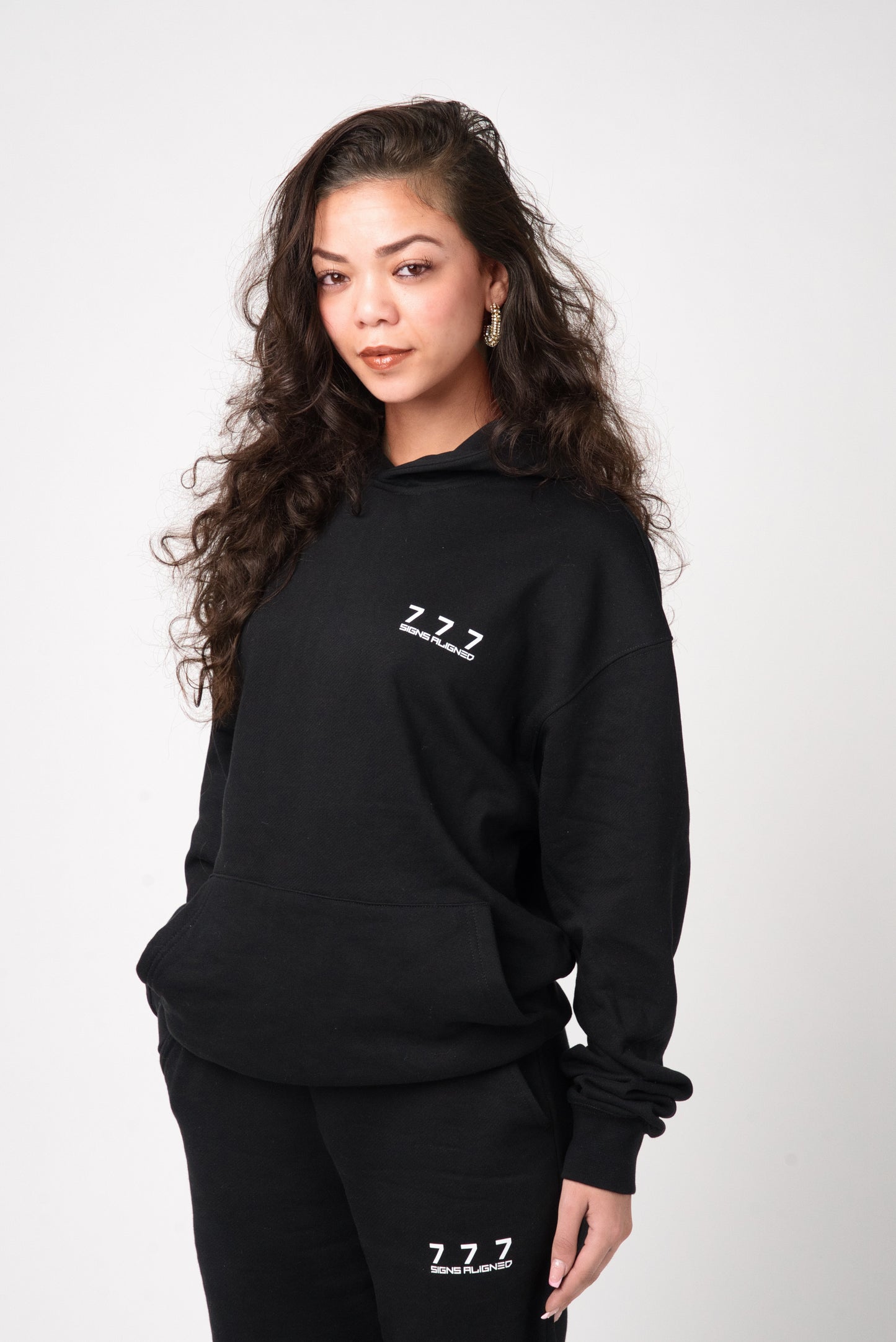 Hoodie & Broek (compleet) zwart