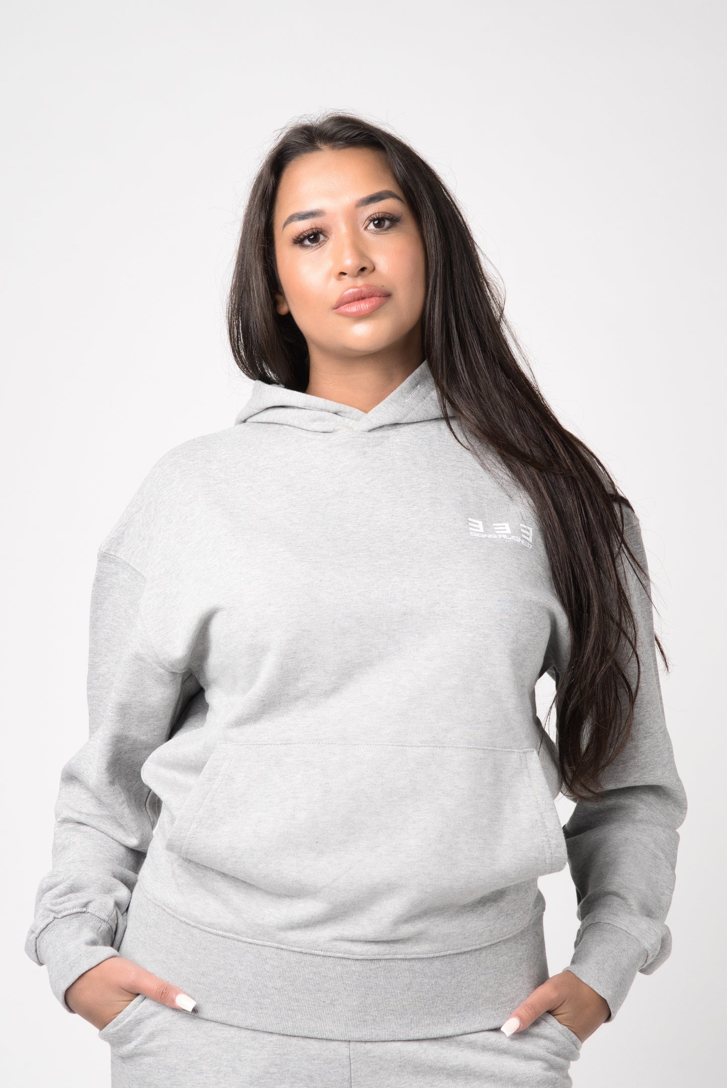 Hoodie & Broek (compleet) grijs