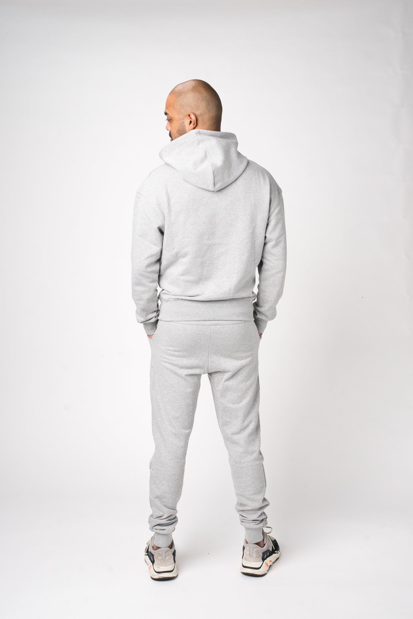 Hoodie & Broek (compleet) grijs